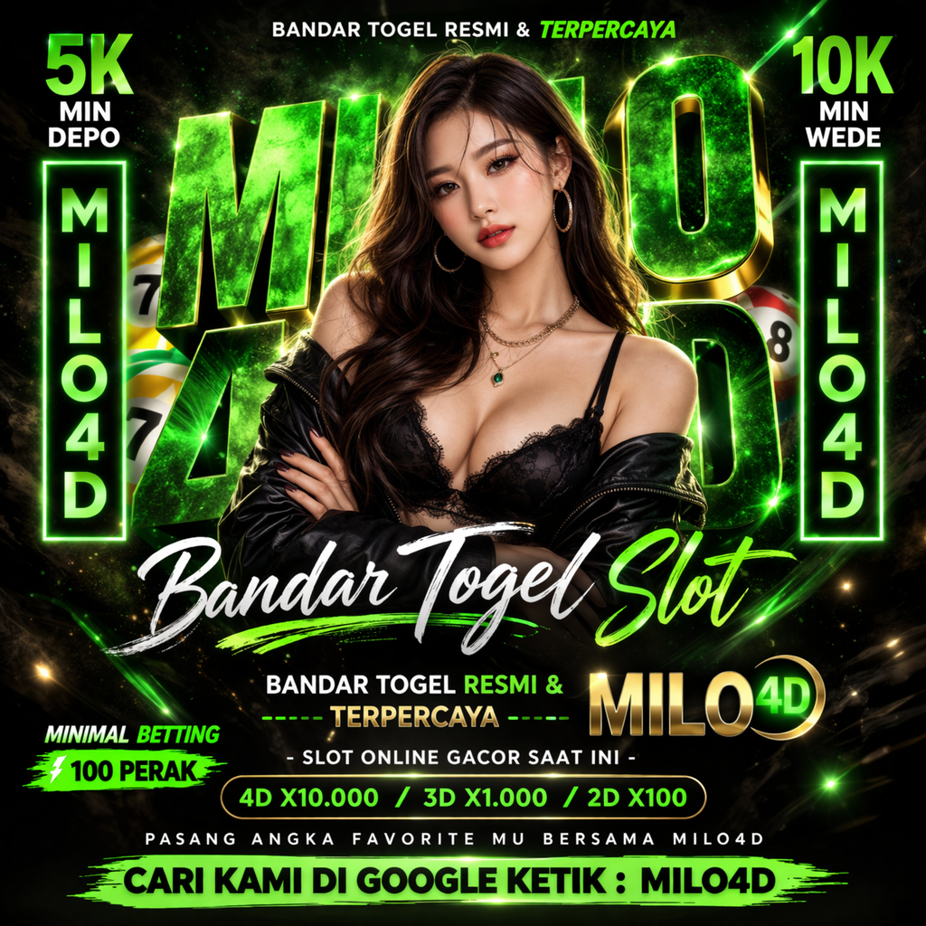 Link Resmi MILO4D – Solusi JP Paus Toto Togel 4D Setiap Hari